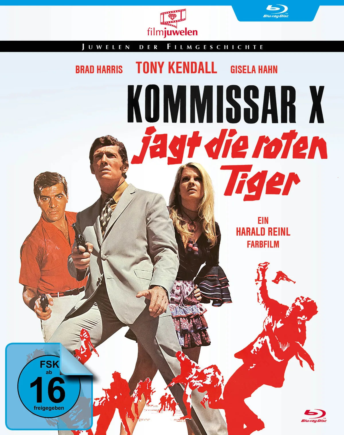 Kommissar X jagt die roten Tiger - Blu-ray Disc