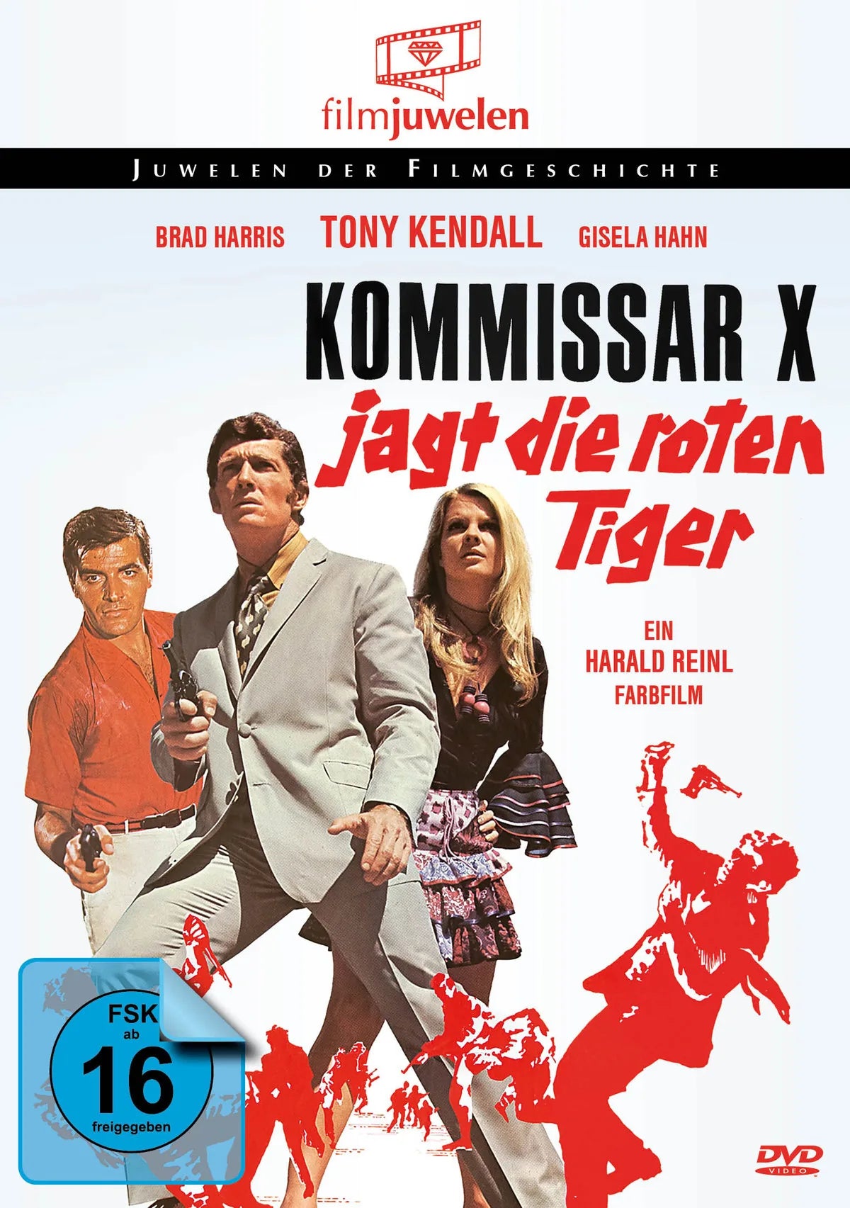 Kommissar X jagt die roten Tiger - DVD