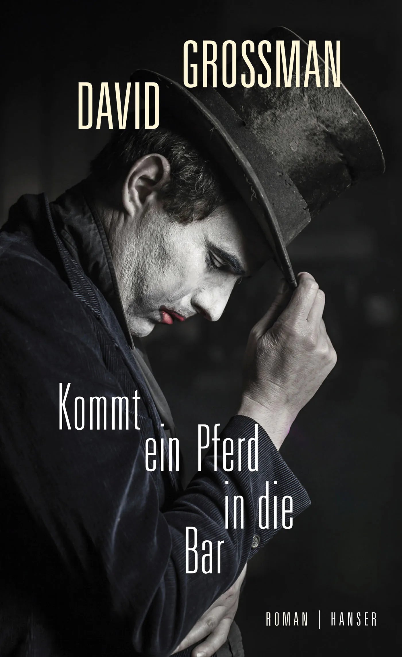 Buchcover von 'Kommt ein Pferd in die Bar' - Gebundene Ausgabe von David Grossman