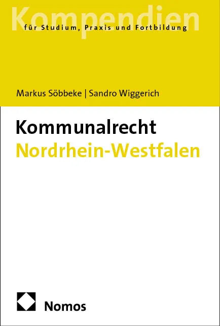 Cover: Kommunalrecht Nordrhein-Westfalen (E-Book) von Markus Söbbeke