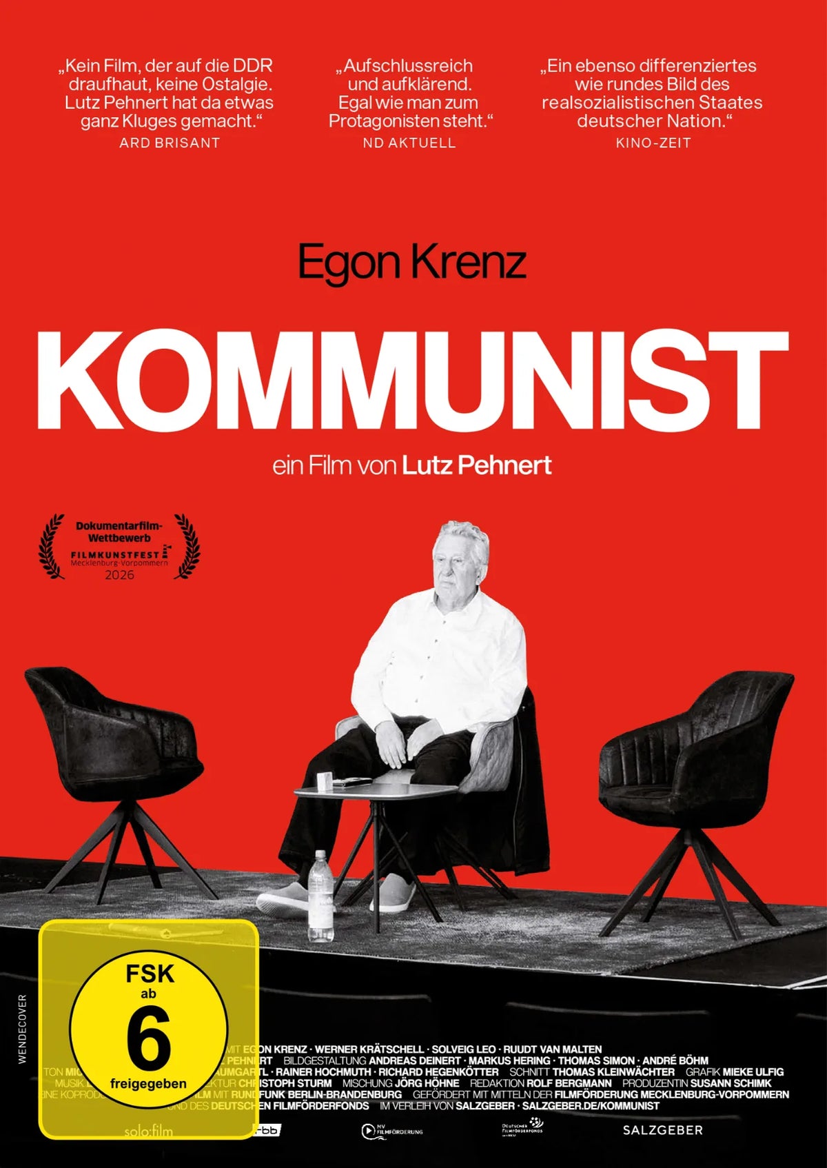 DVD-Cover: Kommunist. Regie: Lutz Pehnert