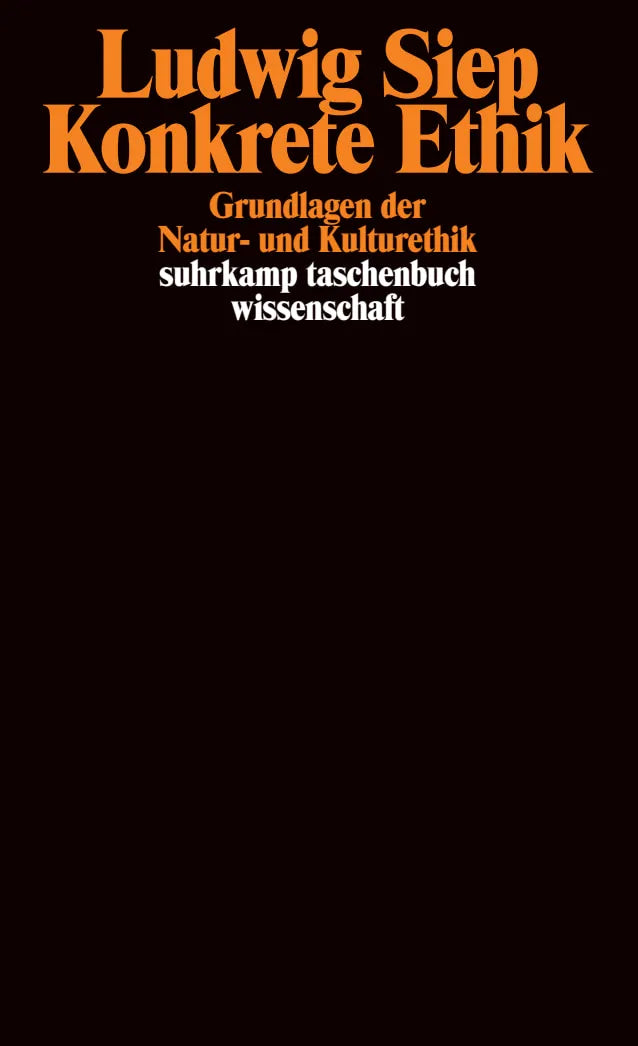 Buchcover von 'Konkrete Ethik' - Taschenbuch von Ludwig Siep