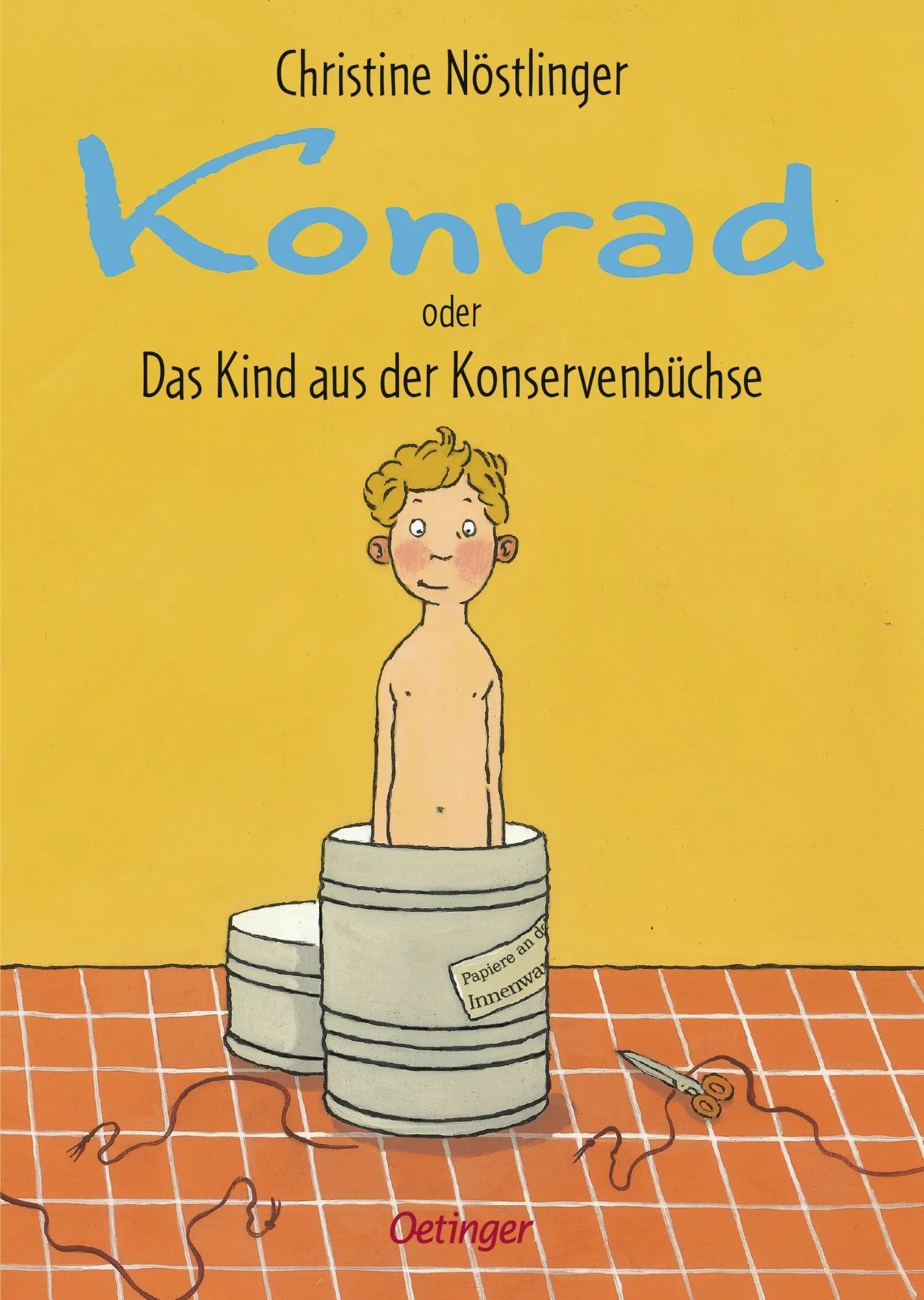 Buchcover von 'Konrad oder Das Kind aus der Konservenbüchse' - Taschenbuch von Christine Nöstlinger