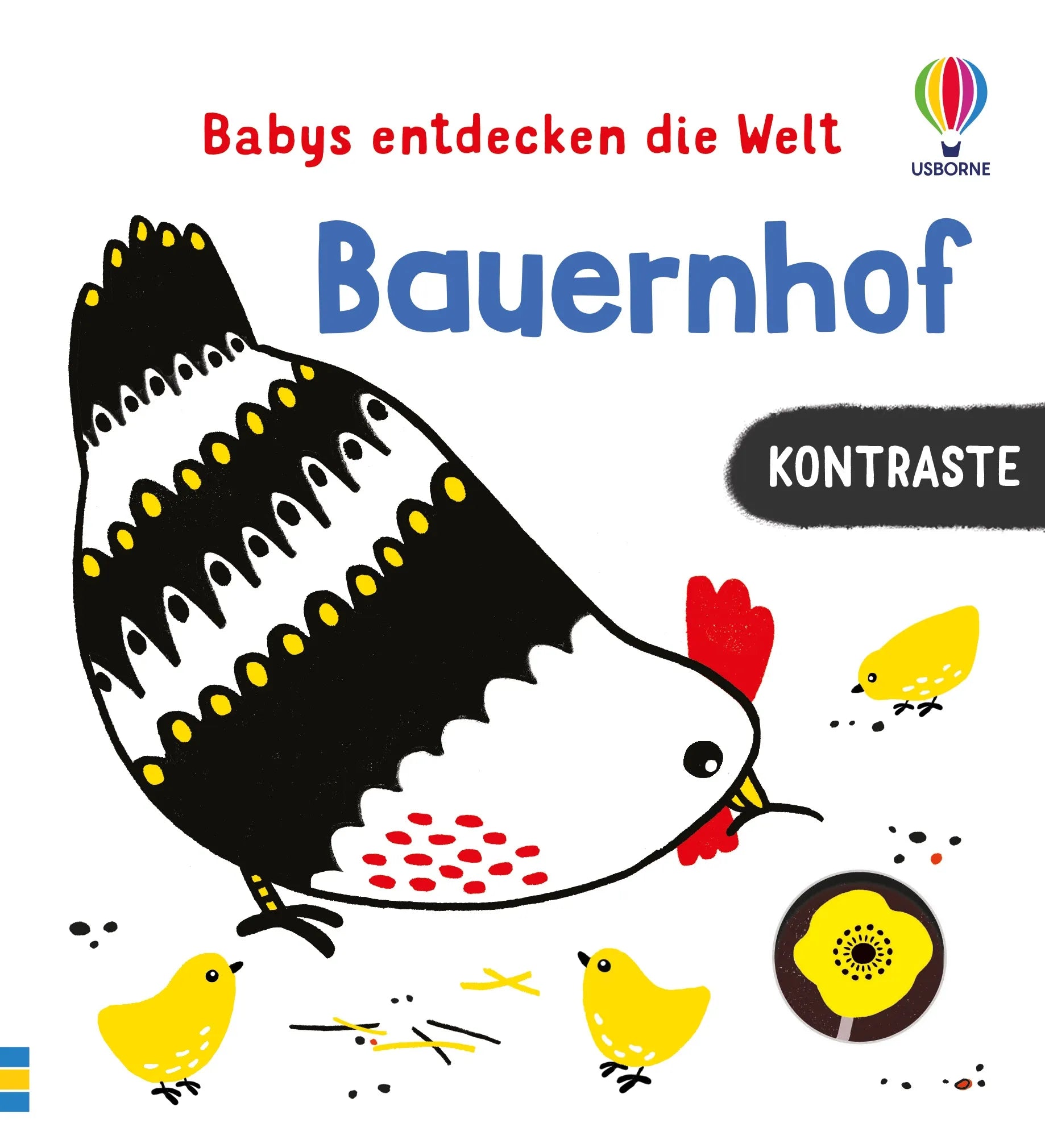 Buchcover von 'Kontraste – Babys entdecken die Welt: Bauernhof' - Gebundene Ausgabe von Mary Cartwright