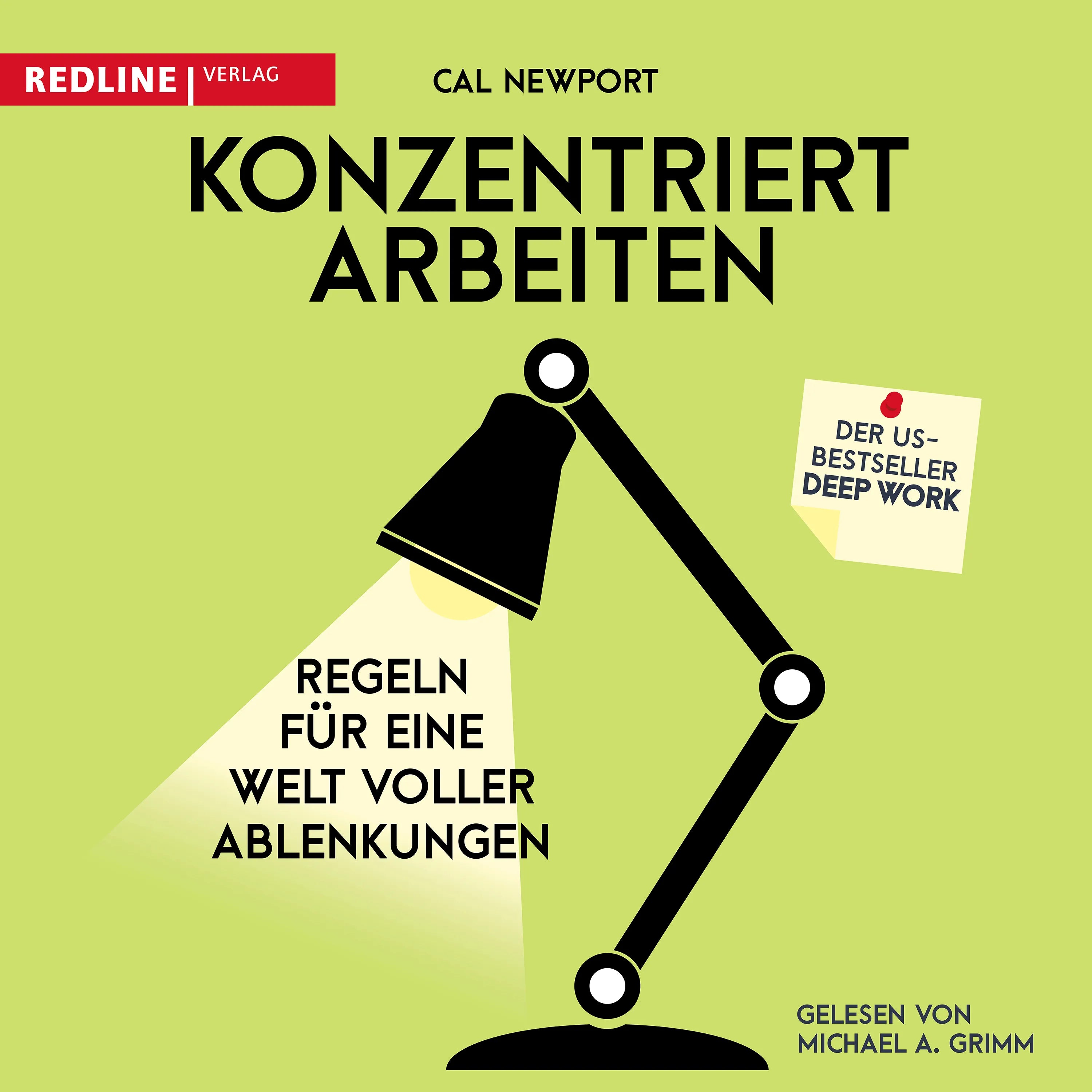 Buchcover von 'Konzentriert arbeiten' - Hörbuch (CD) von Cal Newport