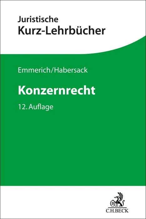 Cover: Konzernrecht (Taschenbuch) von Volker Emmerich