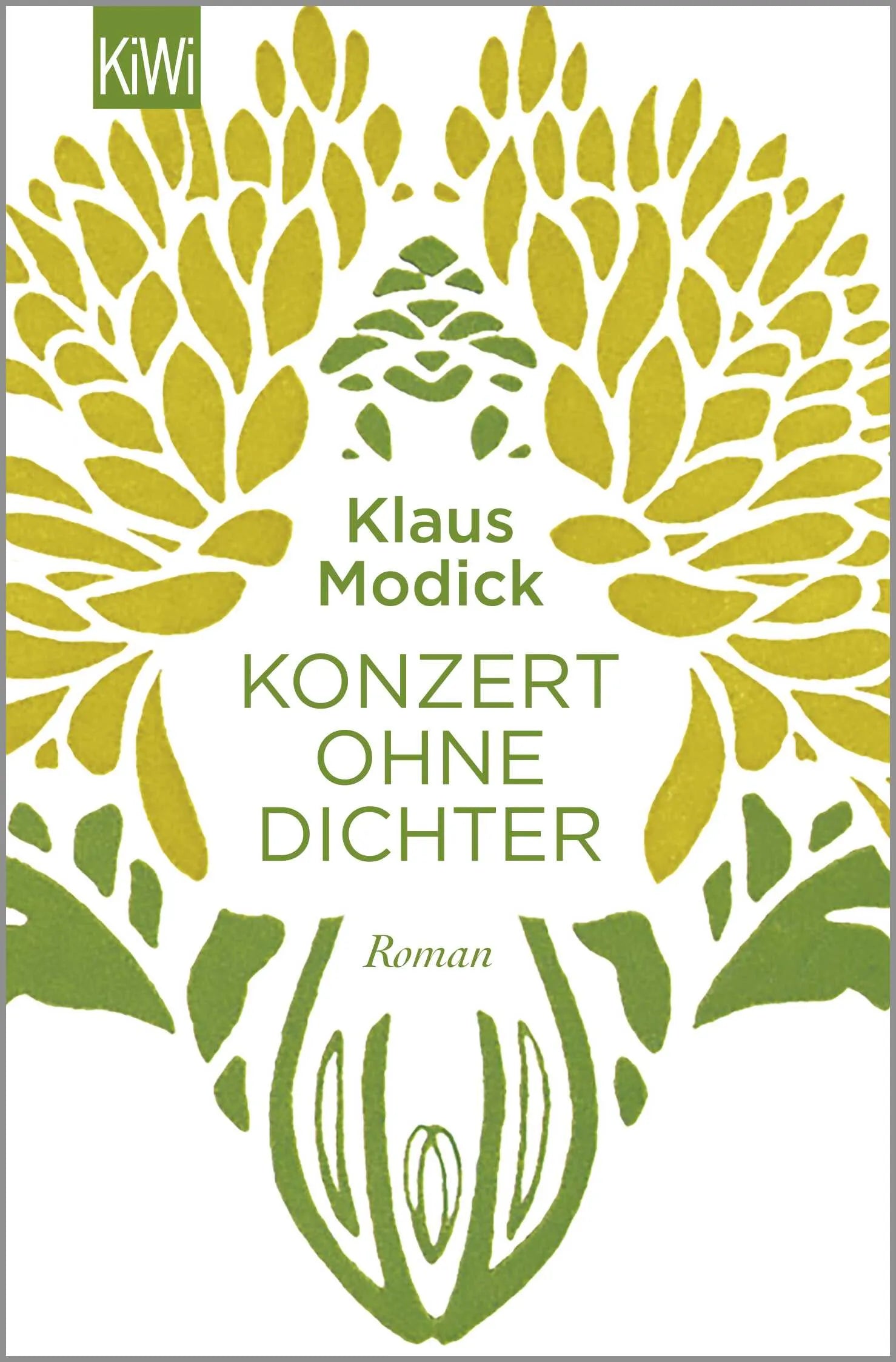 Buchcover von 'Konzert ohne Dichter' - Taschenbuch von Klaus Modick