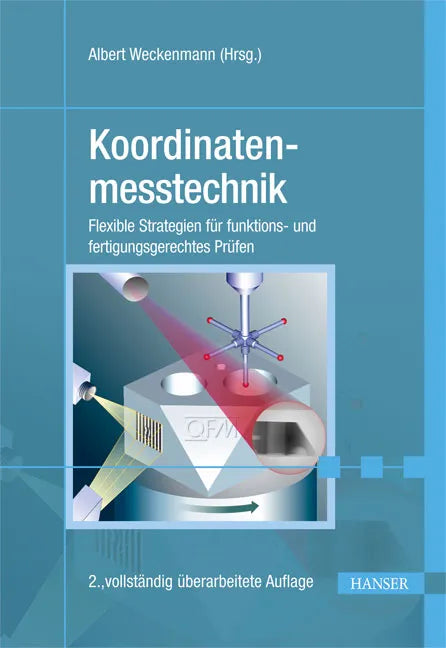 Buchcover von 'Koordinatenmesstechnik' - Gebundene Ausgabe von Albert Weckenmann