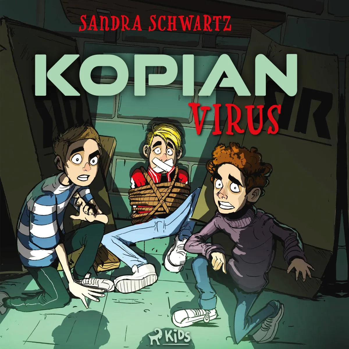 Cover: Kopian - Virus (Hörbuch Download) von Sandra Schwartz