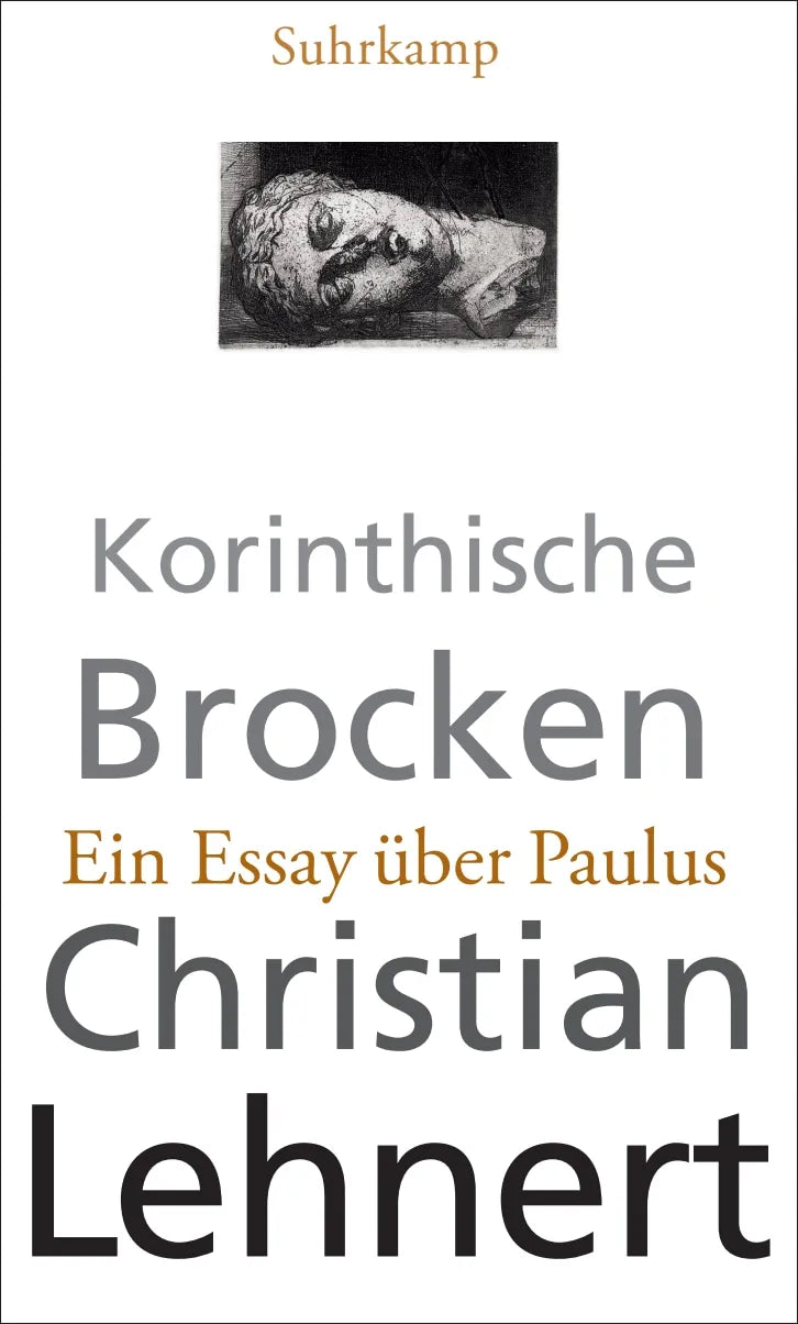 Buchcover von 'Korinthische Brocken' - Gebundene Ausgabe von Christian Lehnert