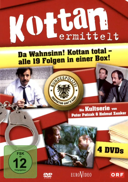 Kottan ermittelt - Box  [4 DVDs] - DVD