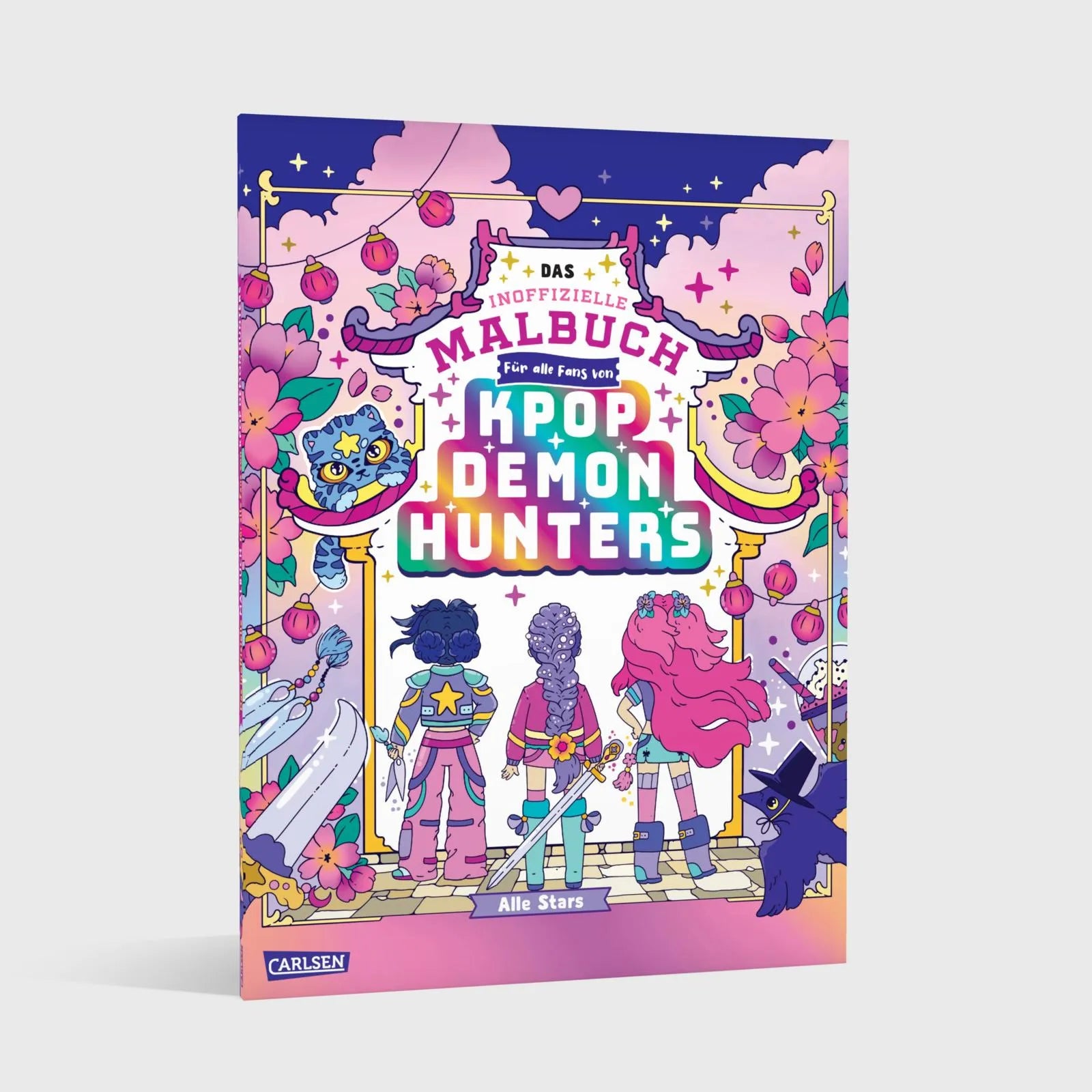 Produktansicht: KPOP Das inoffizielle Malbuch für Fans von KPOP DEMON HUNTERS (Taschenbuch)