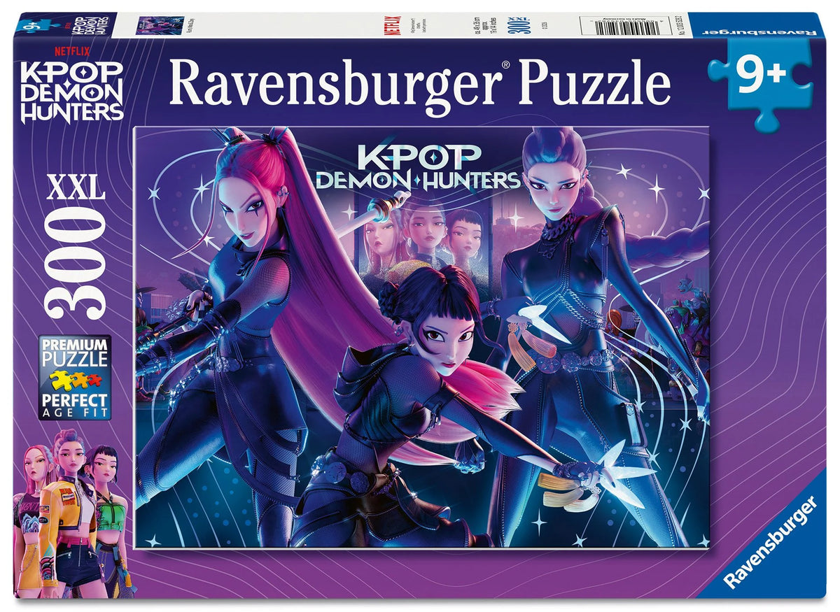 Kinderpuzzle: Kinderpuzzle 300 XXL Teile - KPop Demon Hunters - Rumi, Mira & Zoey