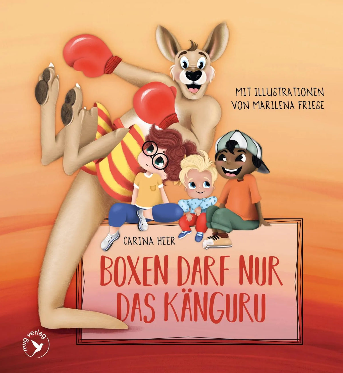 Cover: Krach im Kindergarten: Boxen darf nur das Känguru (Hardcover) von Carina Heer
