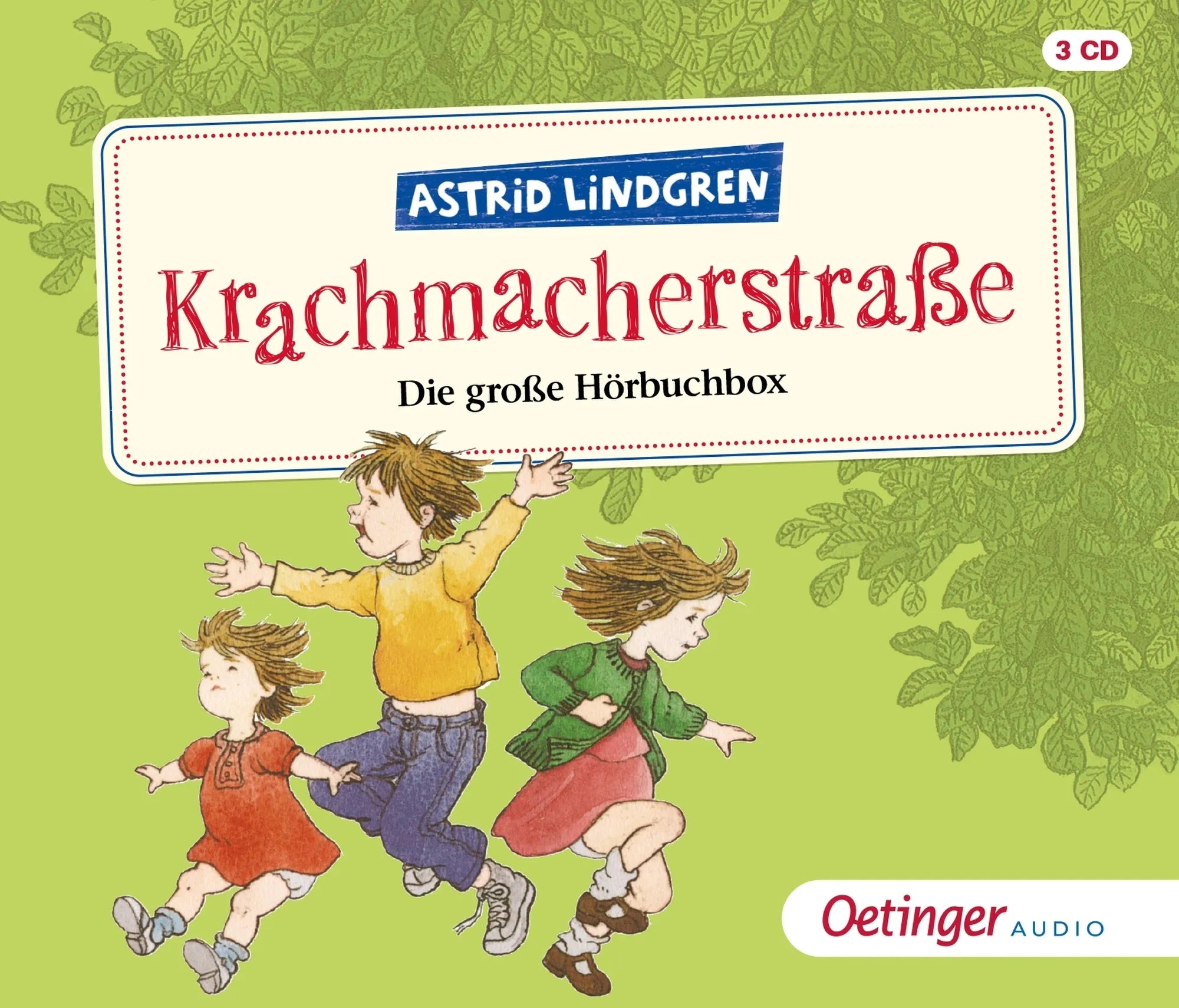 Buchcover von 'Krachmacherstraße. Die große Hörbuchbox' - Hörbuch (CD) von Astrid Lindgren