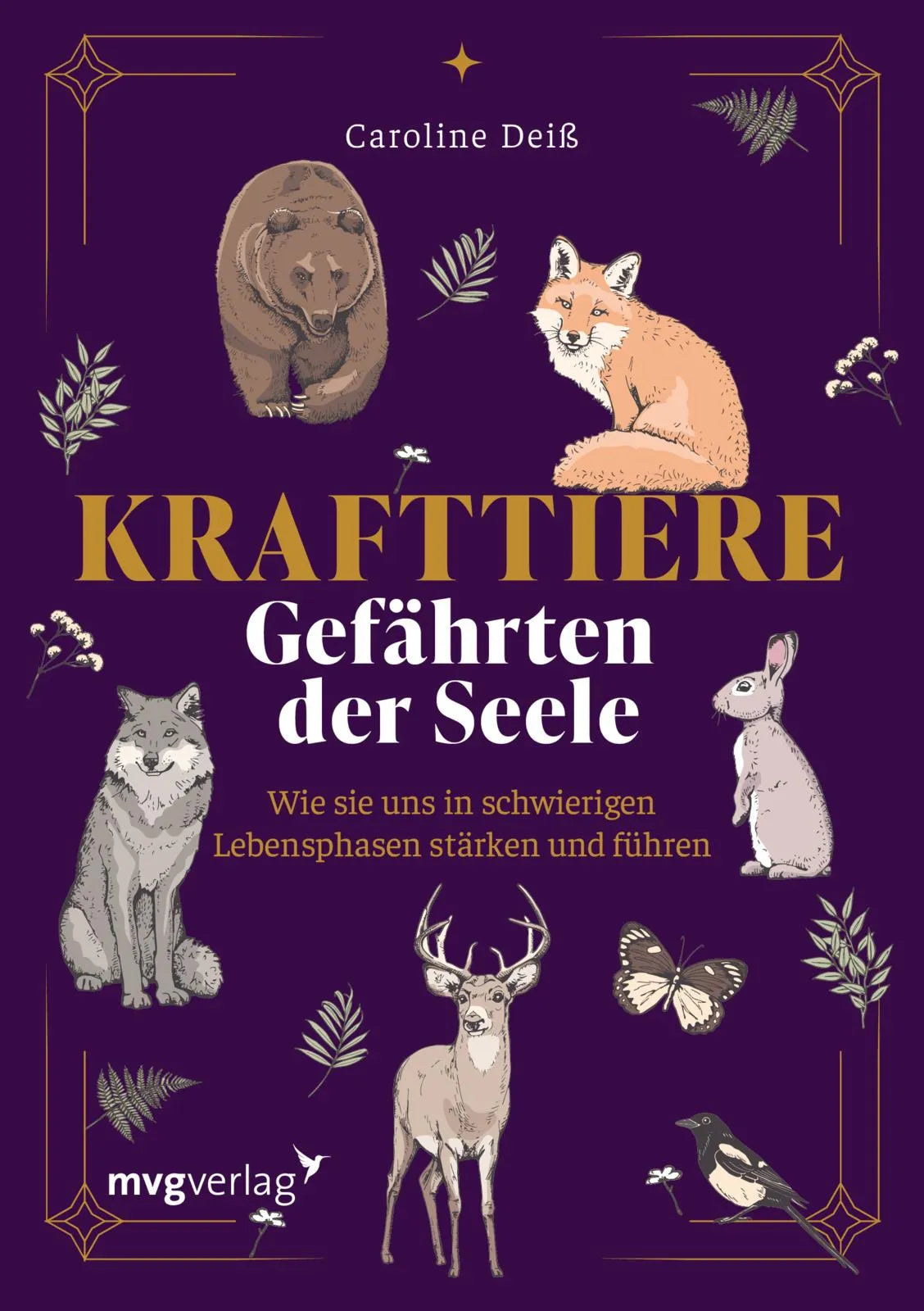 Buchcover von 'Krafttiere – Gefährten der Seele' - Taschenbuch von Caroline Deiß