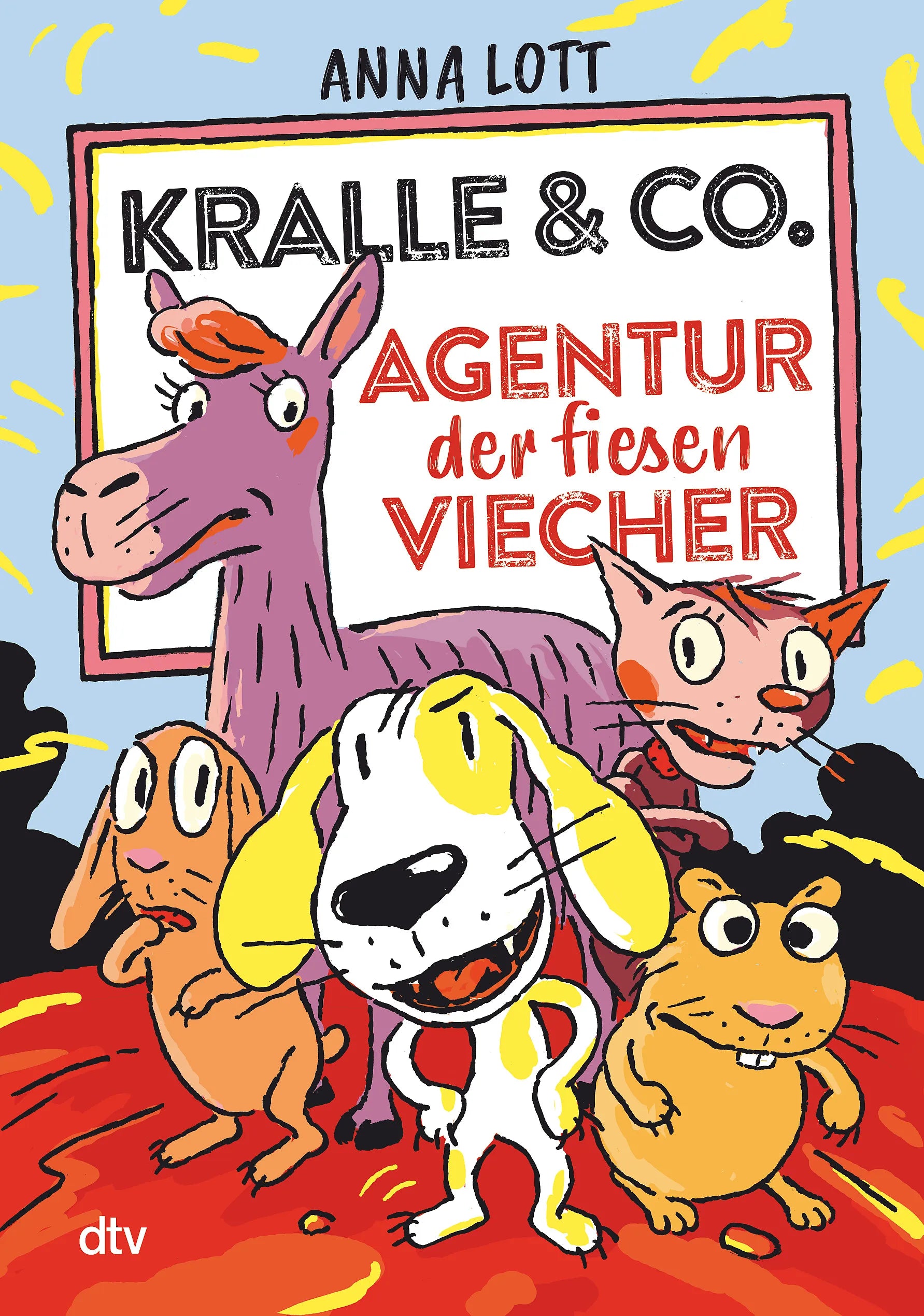 Buchcover von 'Kralle & Co. – Agentur der fiesen Viecher' - Taschenbuch von Anna Lott