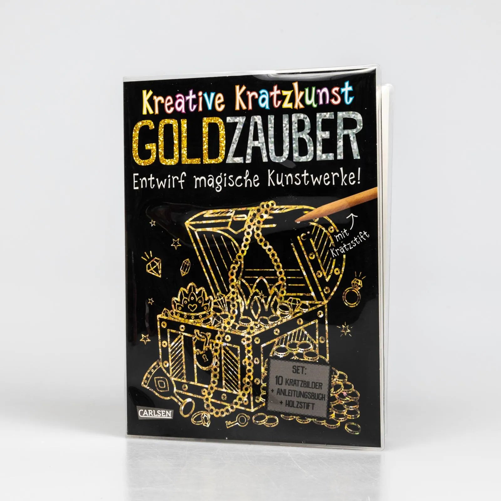 Anton Poitier - Kratzbilder für Kinder: Kreative Kratzkunst: Goldzauber