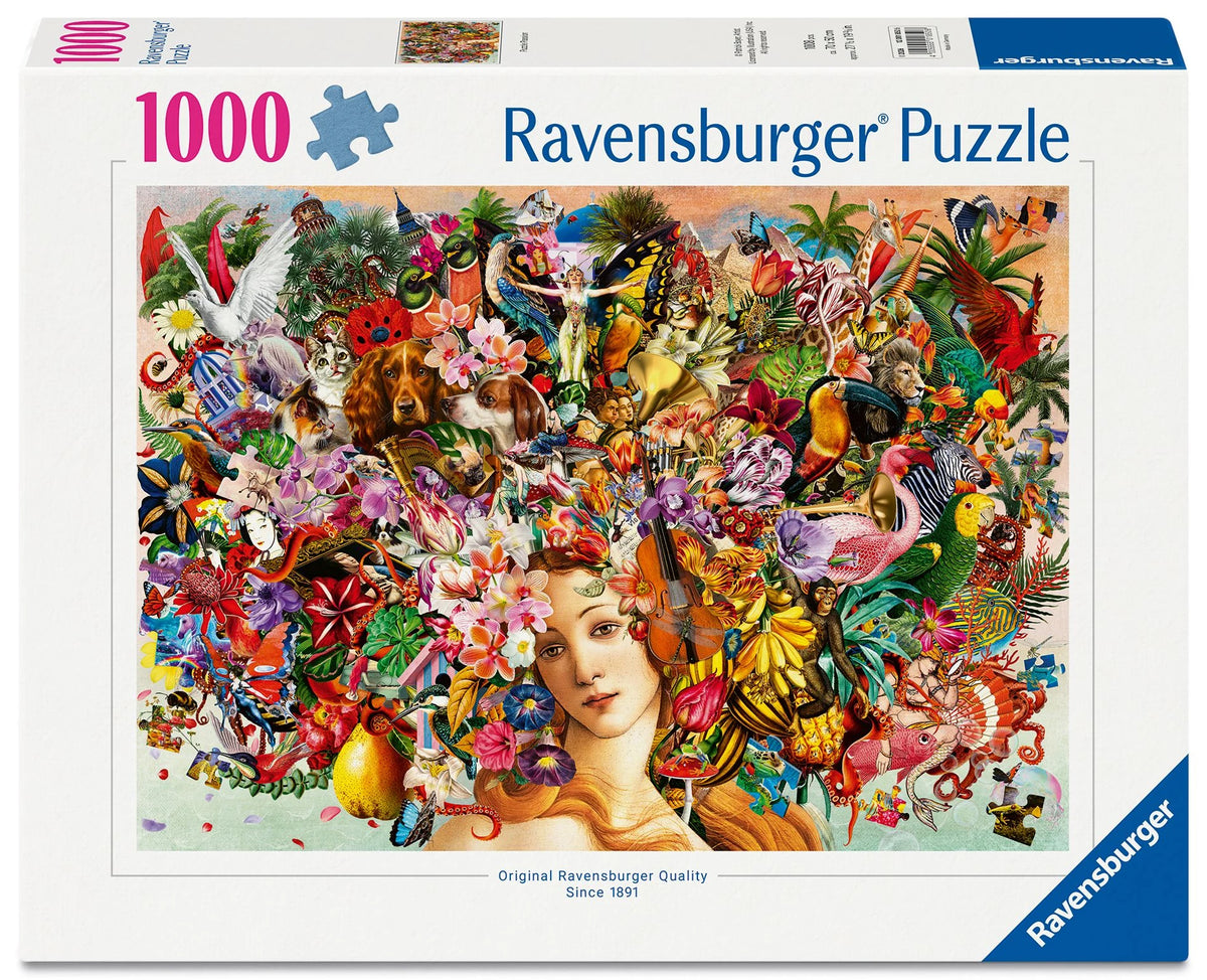 Puzzle: Erwachsenenpuzzle 1000 Teile - Kreative Gedanken