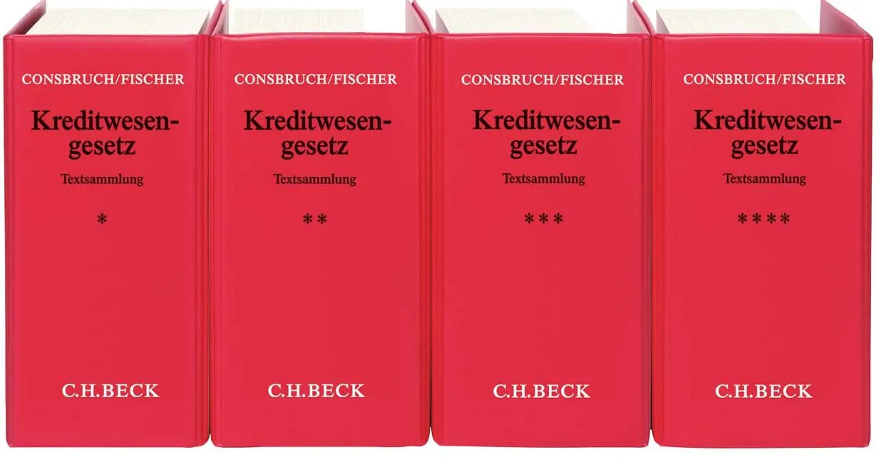 Cover: Kreditwesengesetz (Buch) von Johannes Consbruch
