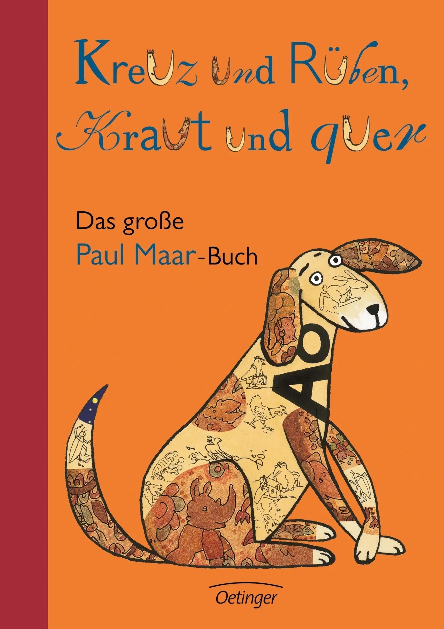 Buchcover von 'Kreuz und Rüben, Kraut und quer' - Gebundene Ausgabe von Paul Maar