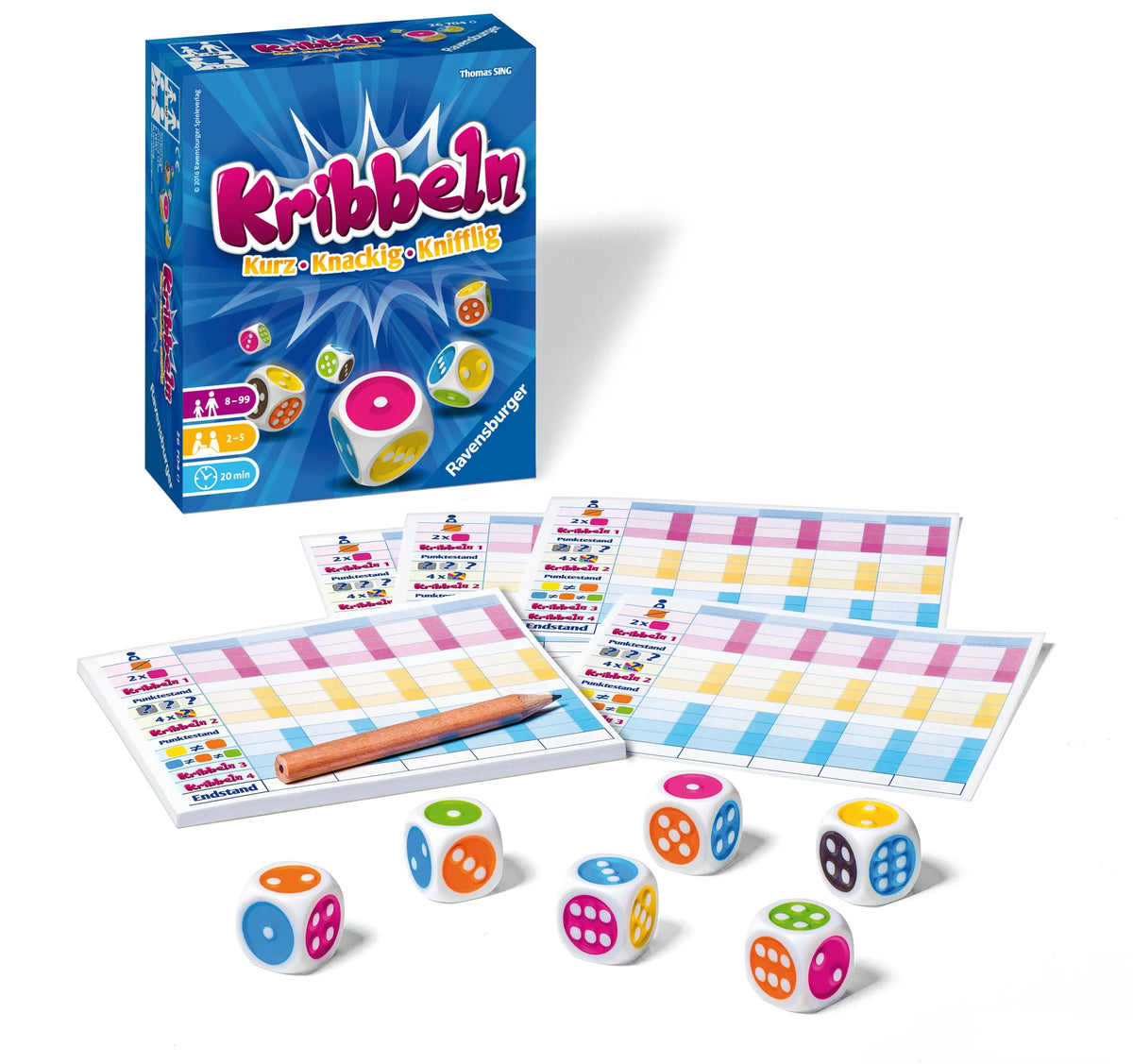 Kribbeln - Würfelspiel ab 8 Jahre – Ansicht