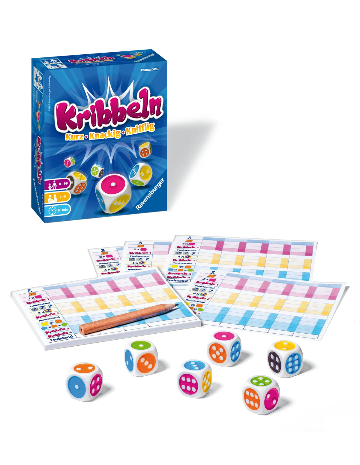 Kribbeln - Würfelspiel ab 8 Jahre – Ansicht