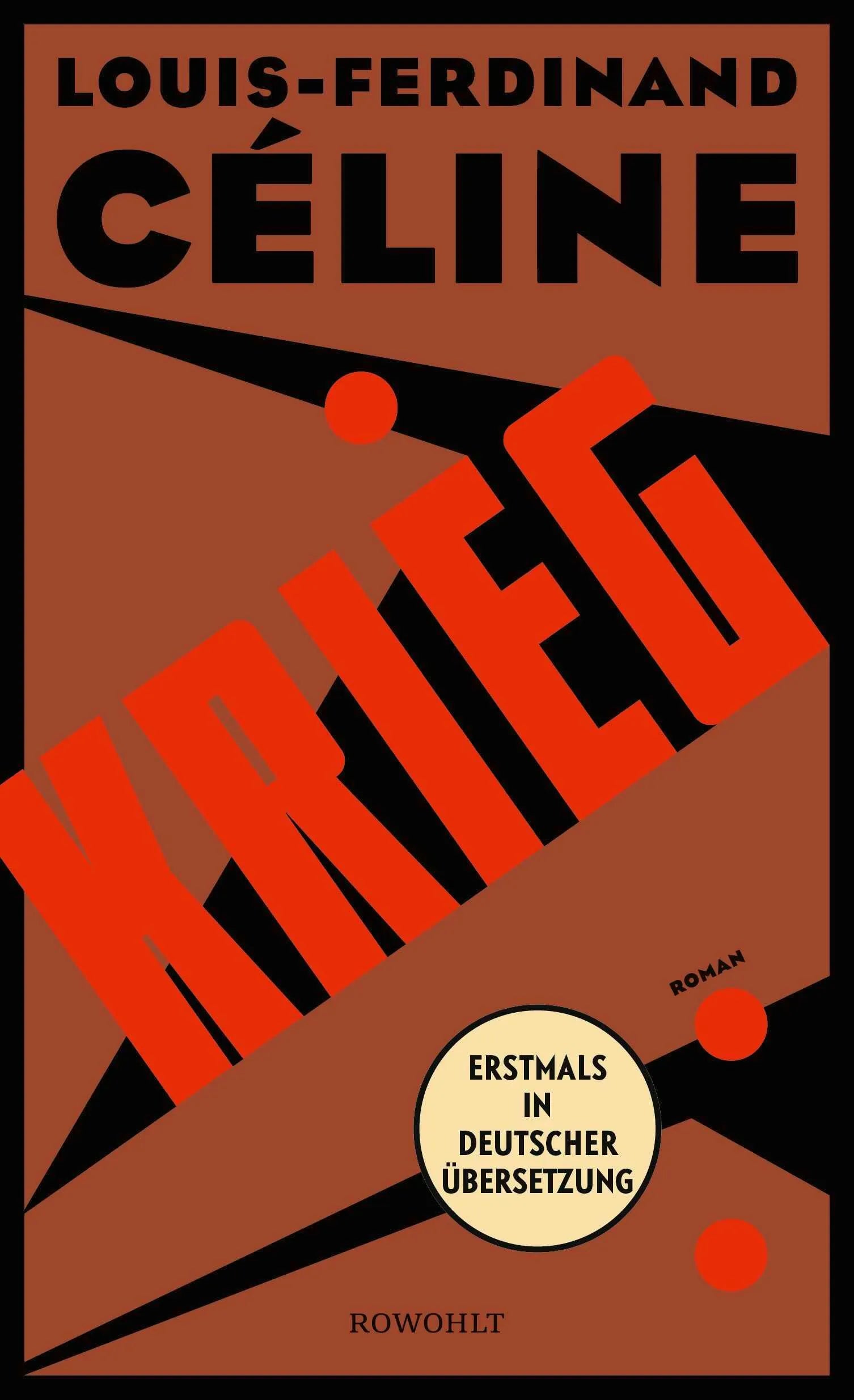 Cover: Krieg (Hardcover) von Louis-Ferdinand Céline