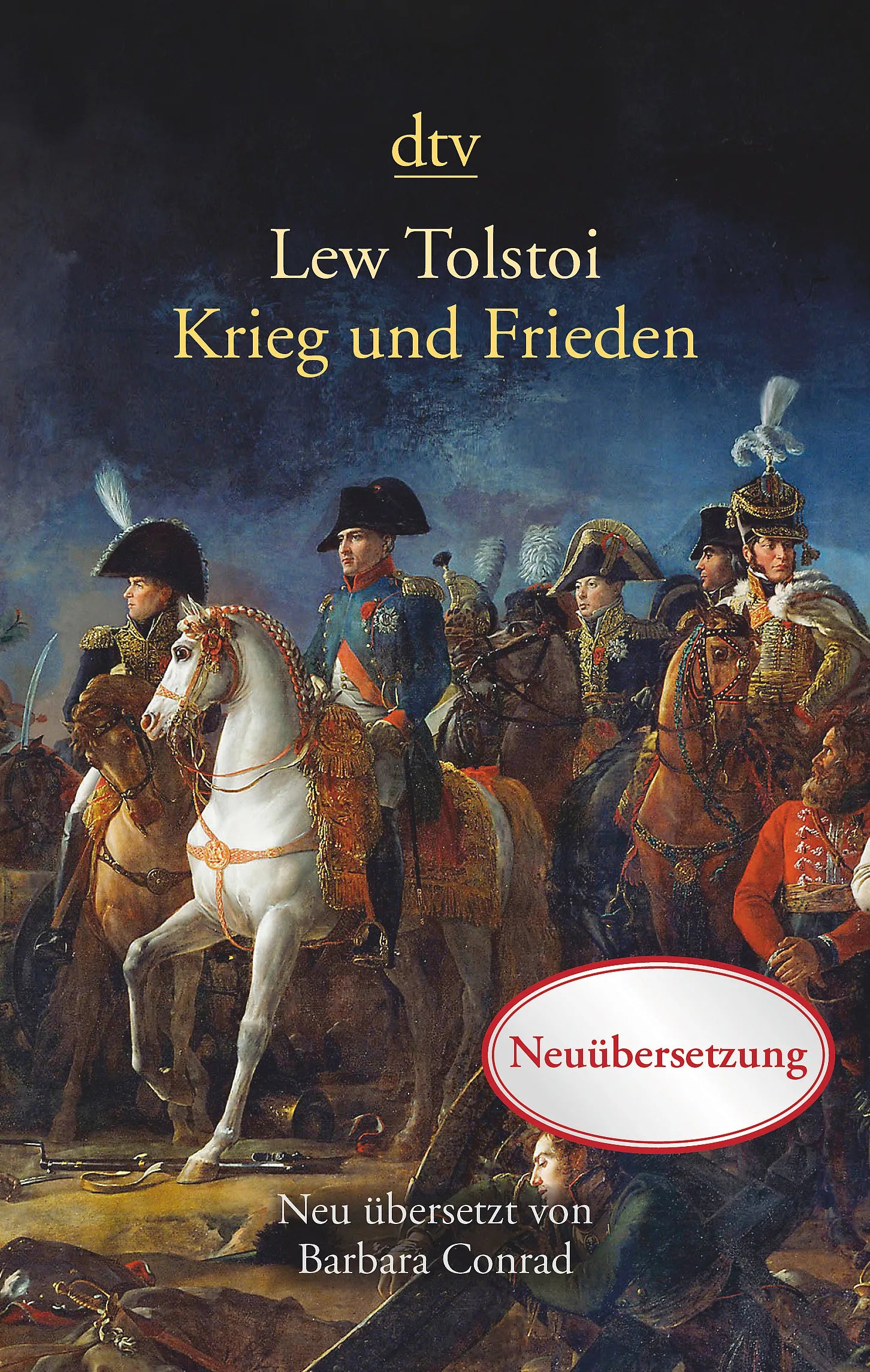 Buchcover von 'Krieg und Frieden' - Taschenbuch von Lew Tolstoi