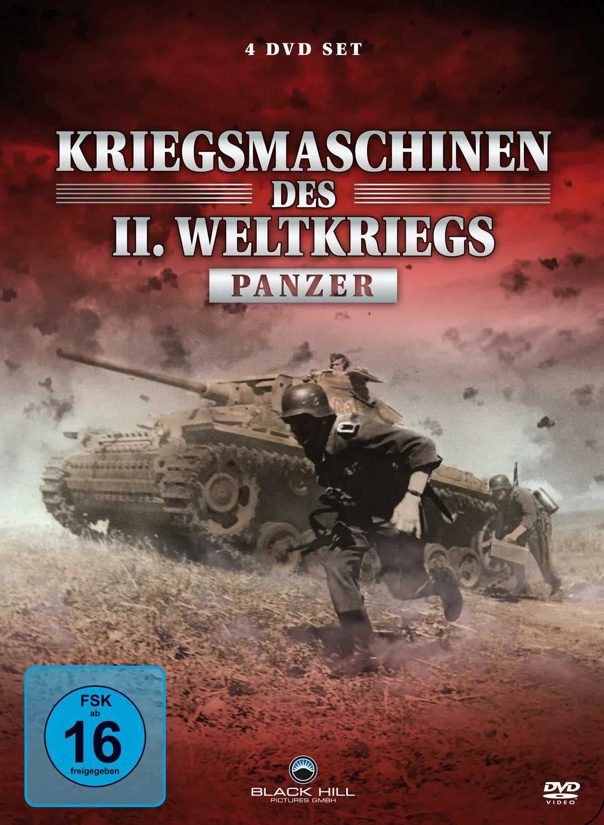 Kriegsmaschinen des II... - Panzer  [4 DVDs] - DVD