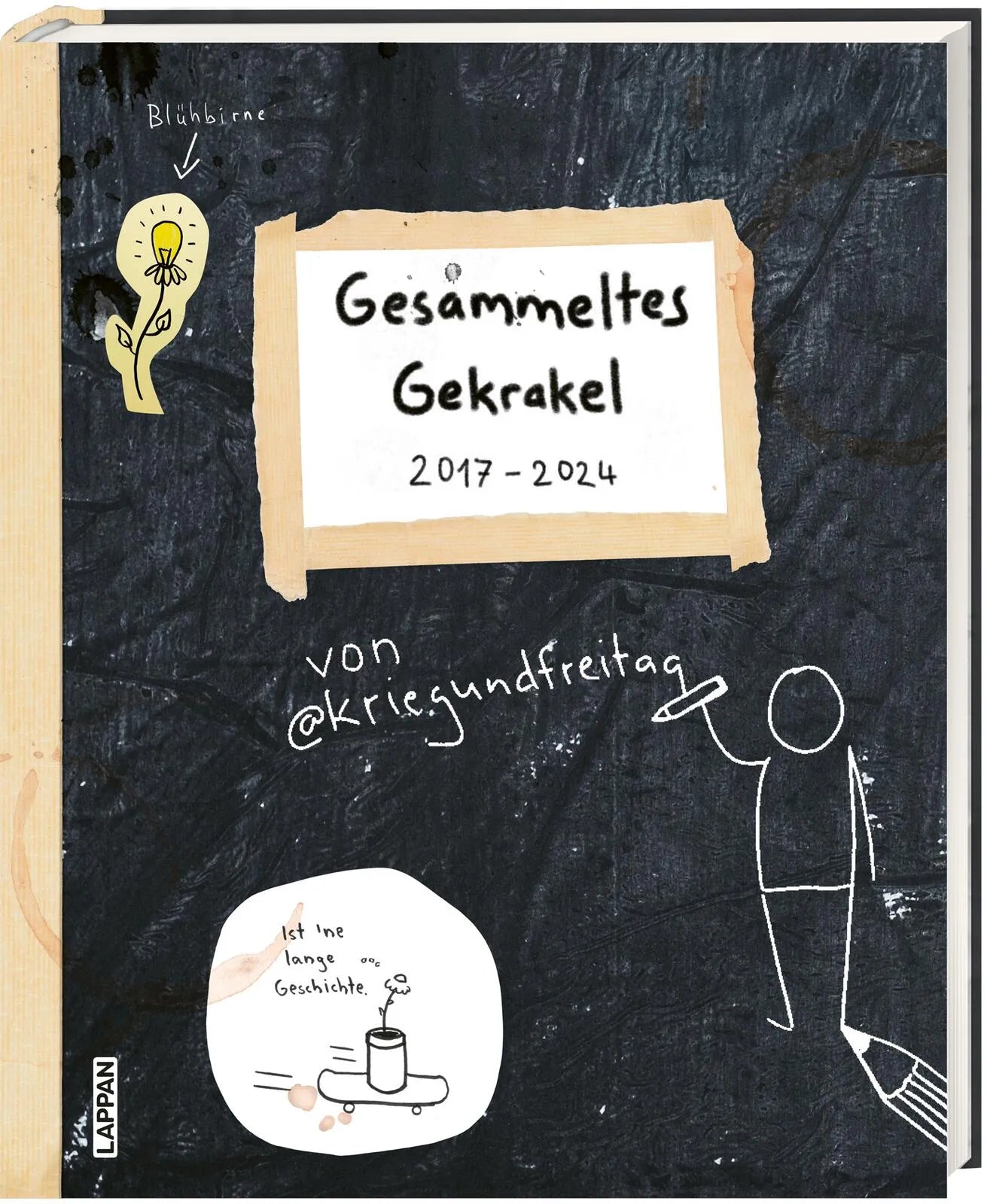 Cover: kriegundfreitag: Gesammeltes Gekrakel (Hardcover)