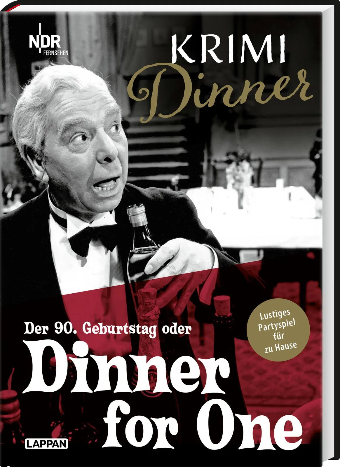 Buchcover von 'Krimi-Dinner-Buch: Dinner for One' - Gebundene Ausgabe von Olaf Nett