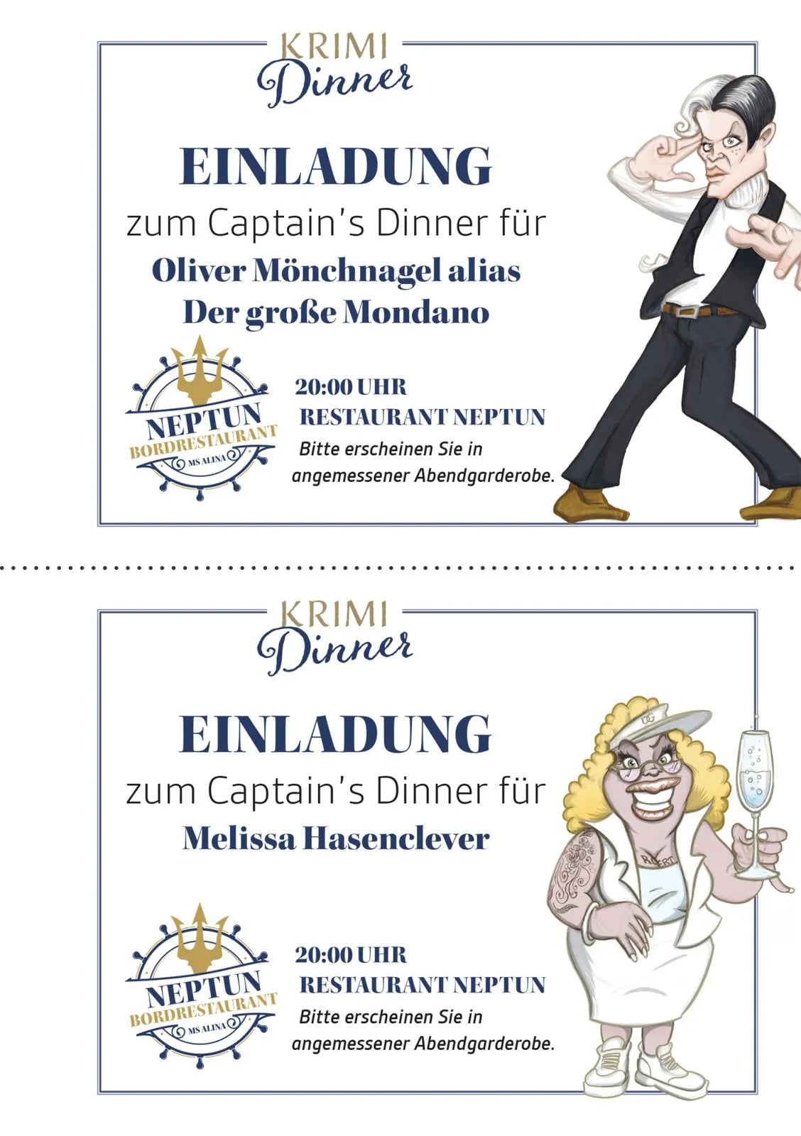 Abbildung von 'Krimi-Dinner-Buch: Tödliches Captain's Dinner'