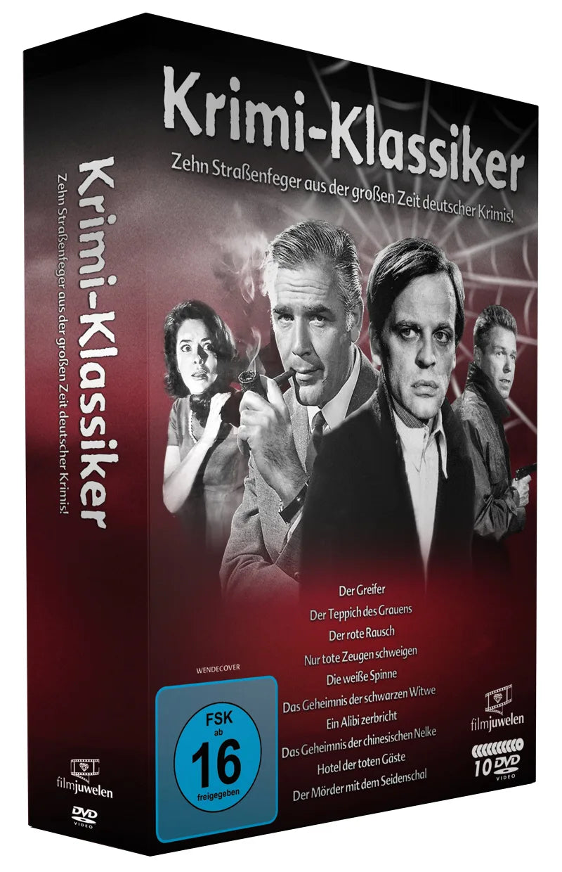 Produktansicht 1 von Krimi-Klassiker - Zehn Straßenfeger deutscher Krimis – DVD