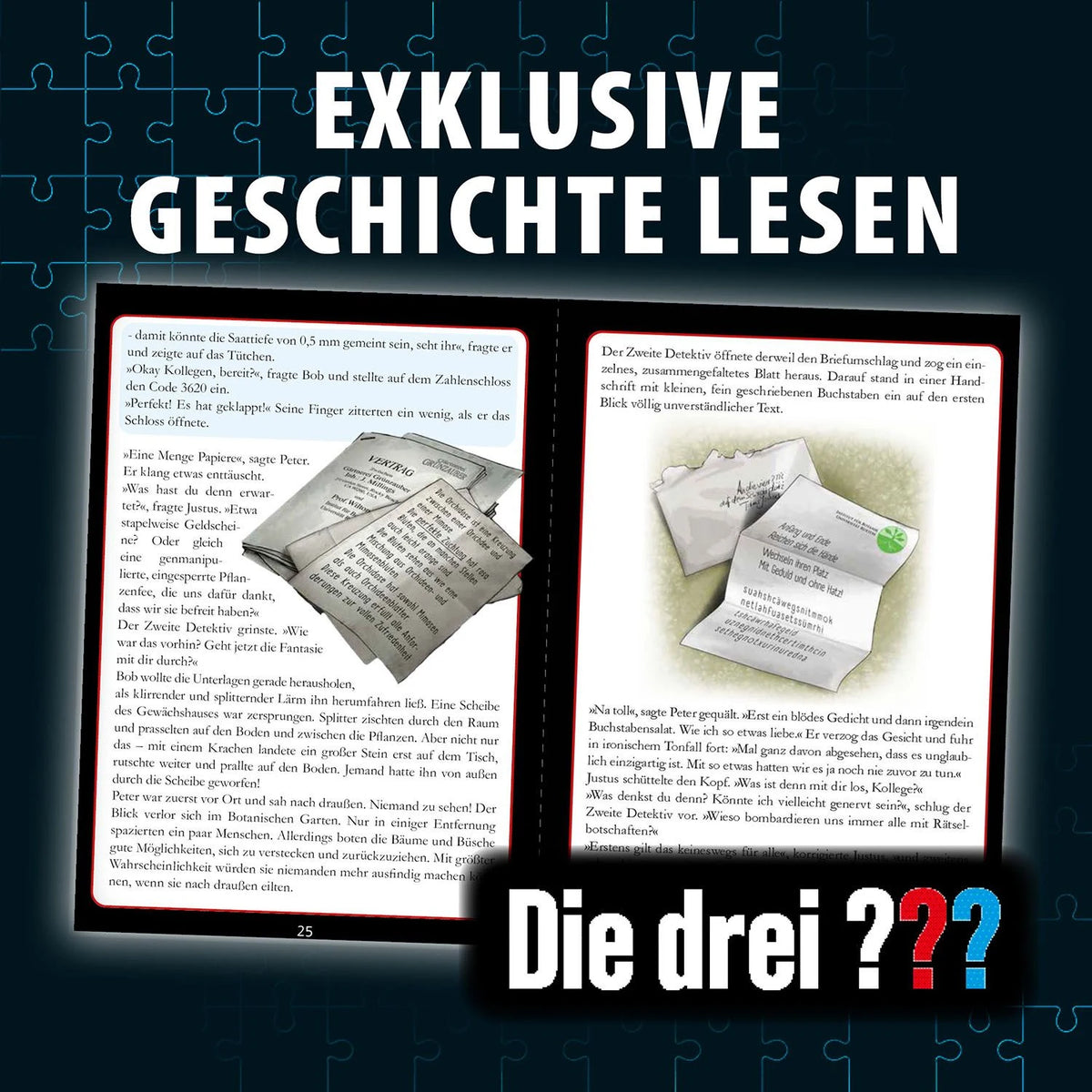 Krimi-Puzzle: Die drei ??? - Die Blüte des Verderbens – Ansicht