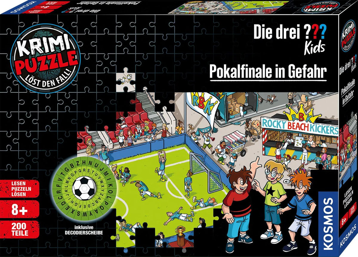 Puzzle: Krimi-Puzzle: Die drei ??? Kids - Pokalfinale in Gefahr