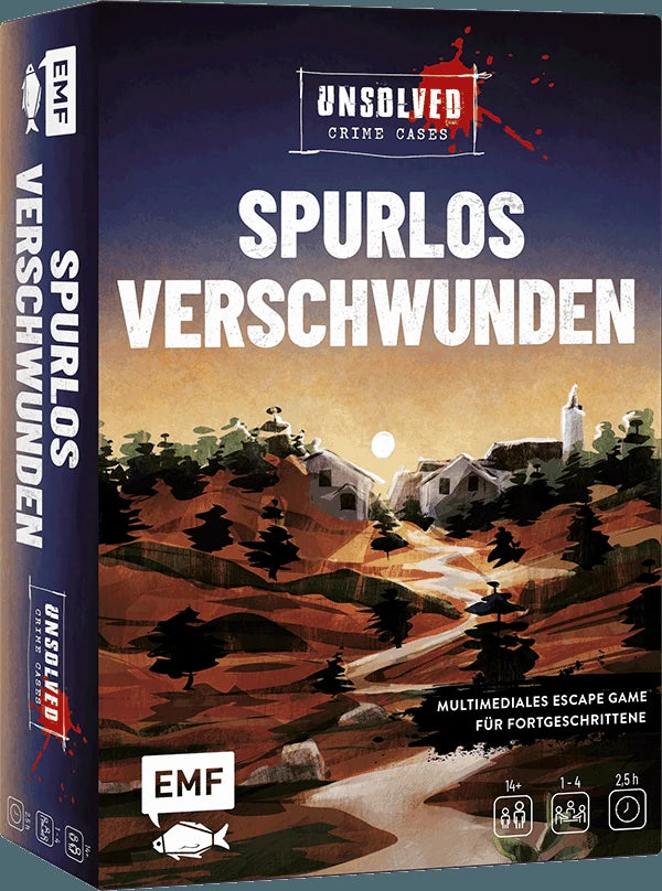 Krimi-Spielebox: Unsolved Crime Cases – Spurlos verschwunden – Ansicht