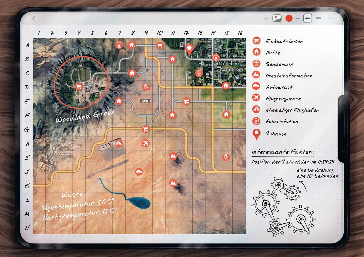 Krimi-Spielebox: Unsolved Crime Cases – Spurlos verschwunden – Ansicht