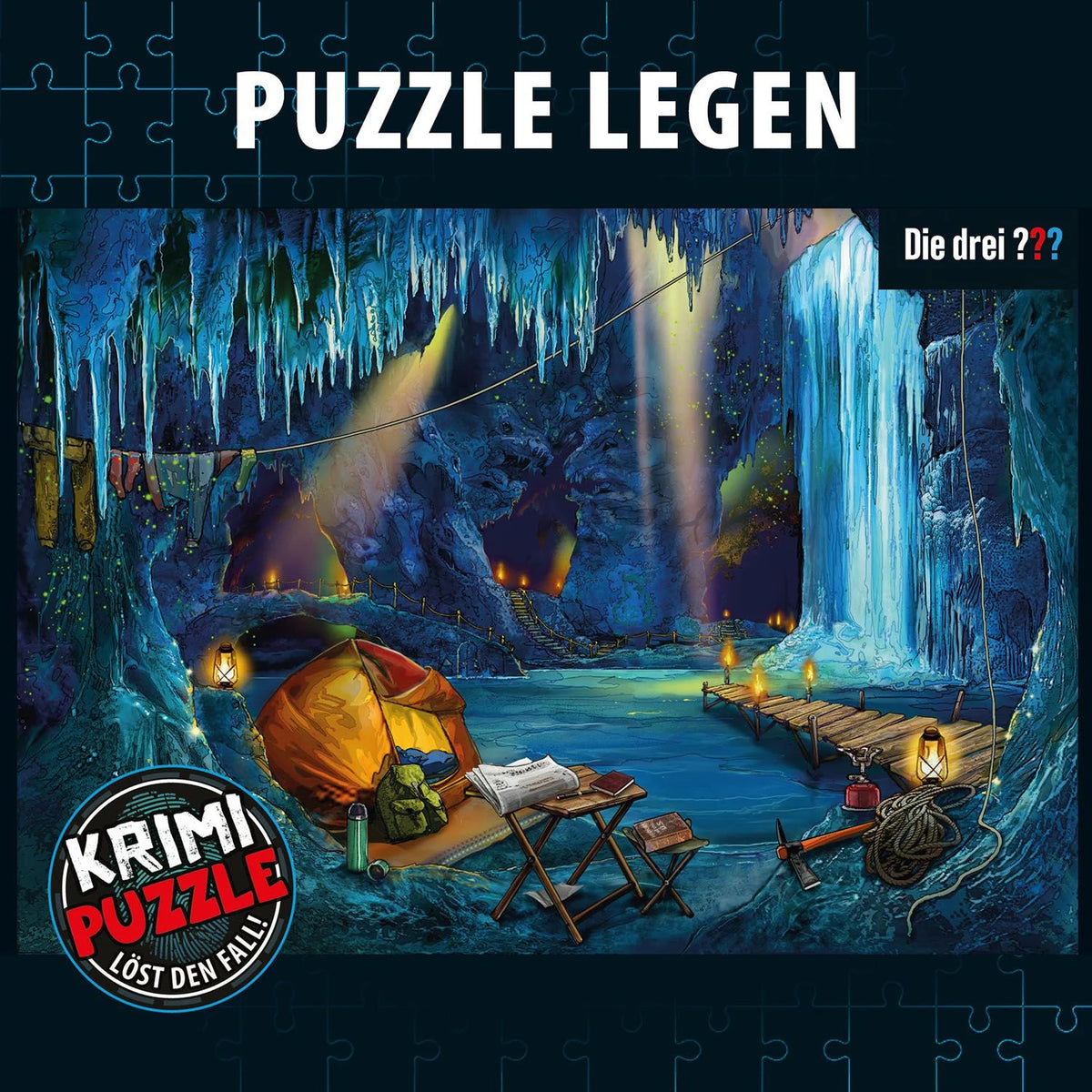 Krimipuzzle Die drei ??? Echo der Finsternis – Ansicht