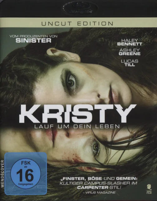 Kristy - Lauf um dein Leben - Uncut Edition - Blu-ray Disc