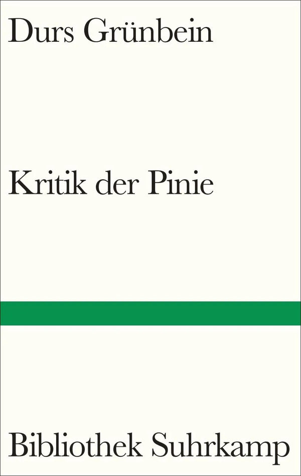 Kritik der Pinie