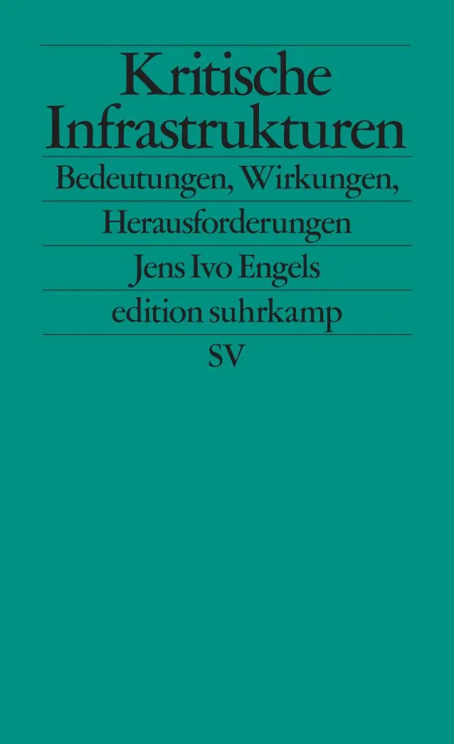Cover: Kritische Infrastrukturen (Taschenbuch) von Jens Ivo Engels