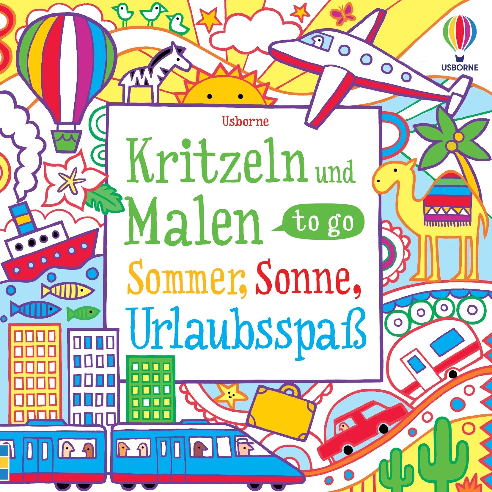 Buchcover von 'Kritzeln und Malen to go' - Taschenbuch von James Maclaine
