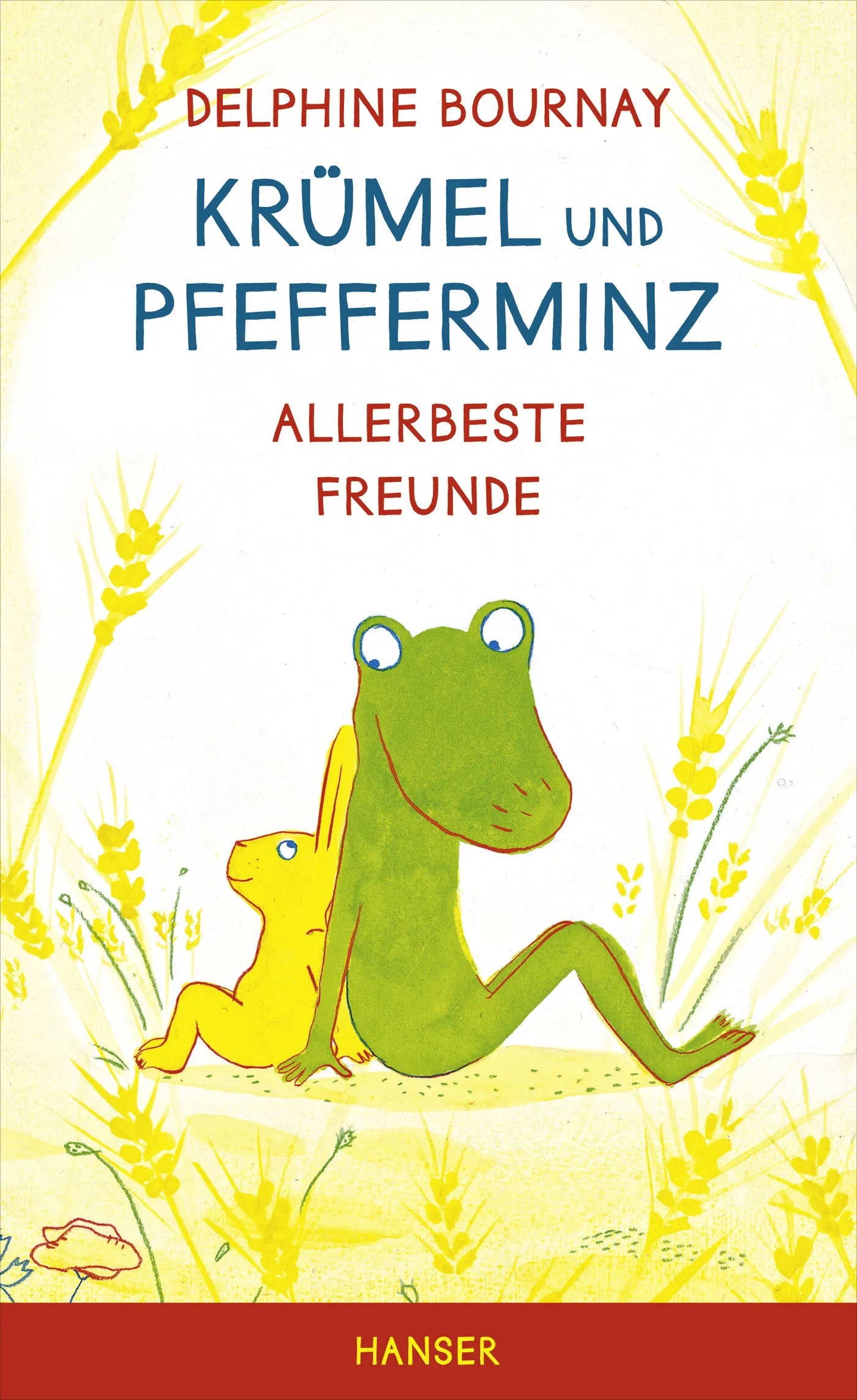 Buchcover von 'Krümel und Pfefferminz' - Gebundene Ausgabe von Delphine Bournay