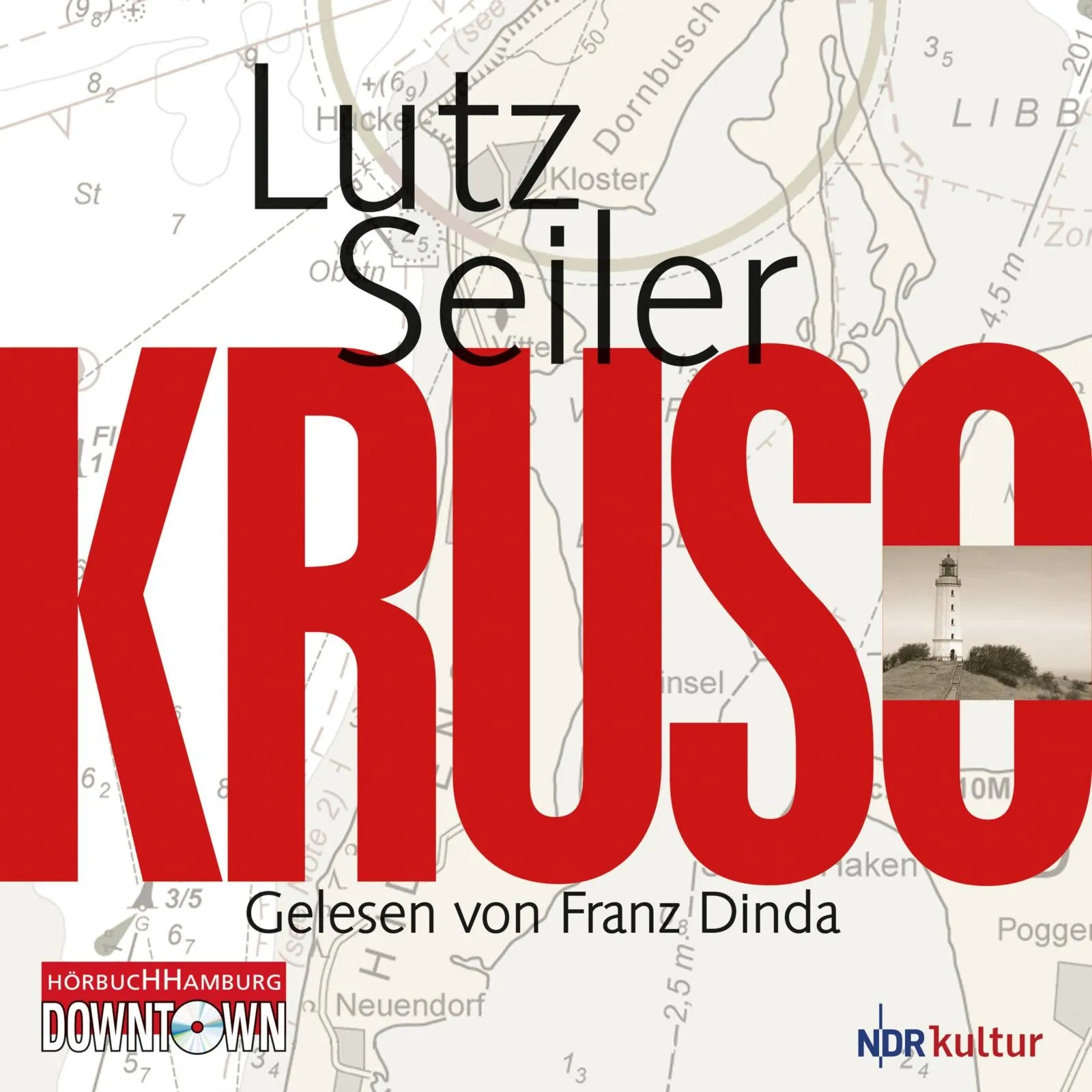 Buchcover von 'Kruso' - Hörbuch (CD) von Lutz Seiler
