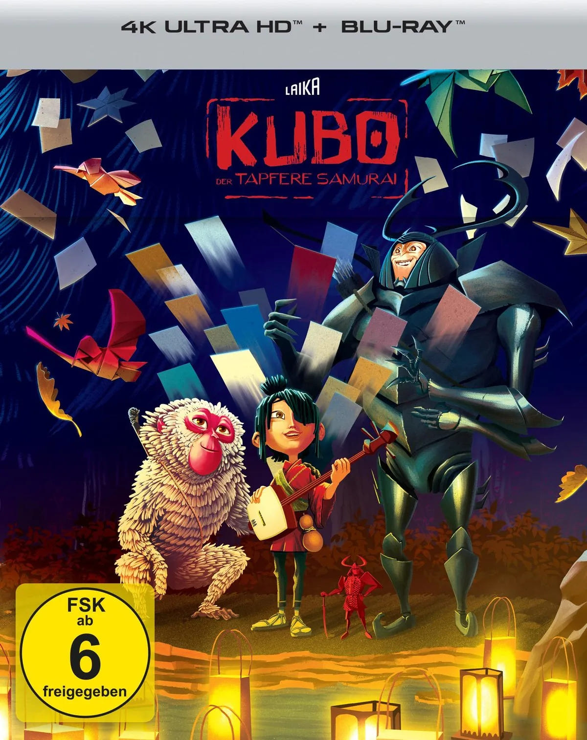 Kubo - Der tapfere Samurai - Blu-ray 4K Ultra HD