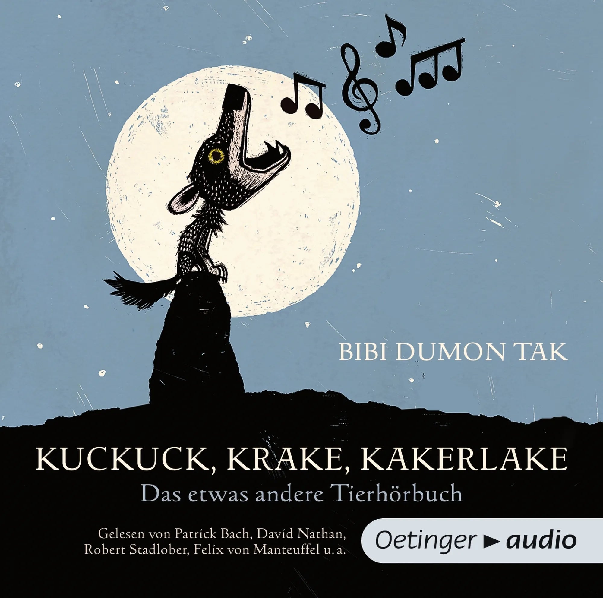 Buchcover von 'Kuckuck, Krake, Kakerlake' - Hörbuch (CD) von Bibi Dumon Tak