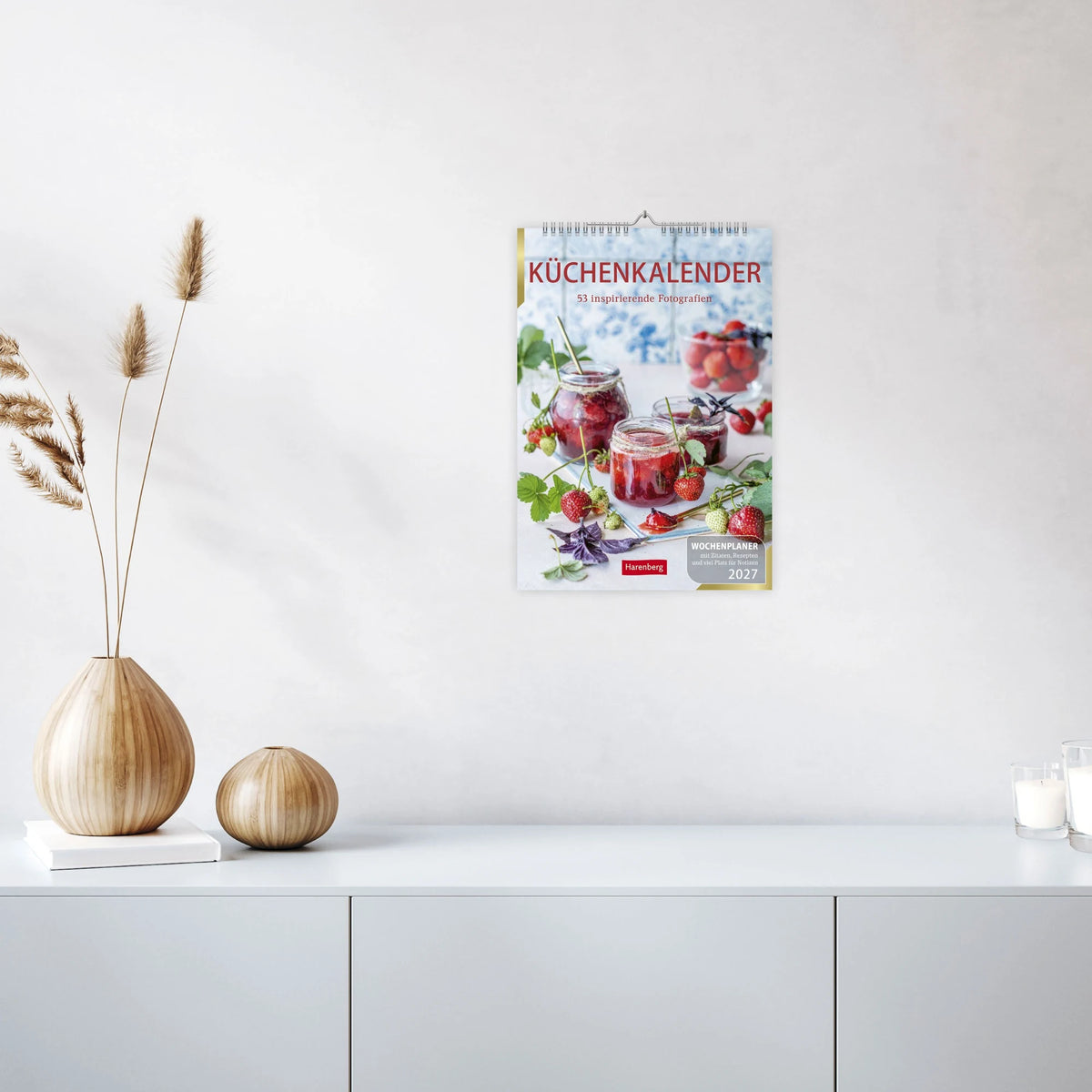 Küchenkalender Wochenplaner 2027 - 53 inspirierende Fotografien – Ansicht