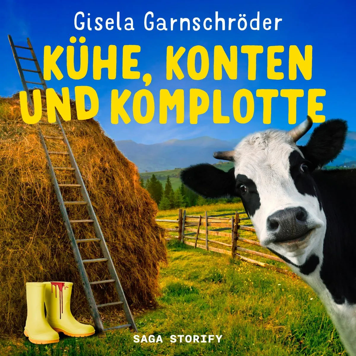Cover: Kühe, Konten und Komplotte - Steif und Kantig ermitteln wieder (Hörbuch Download) von Gisela Garnschröder