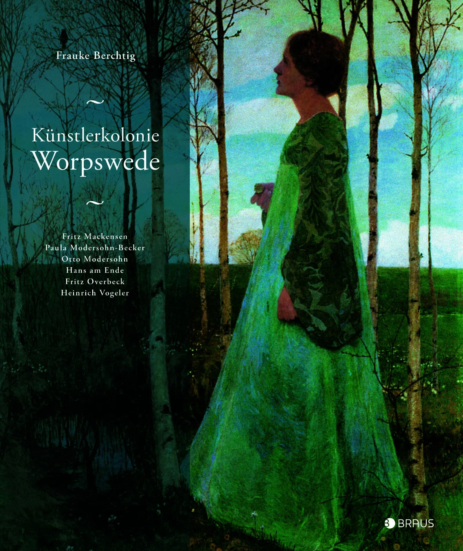 Buchcover von 'Künstlerkolonie Worpswede' - Gebundene Ausgabe von Frauke Berchtig